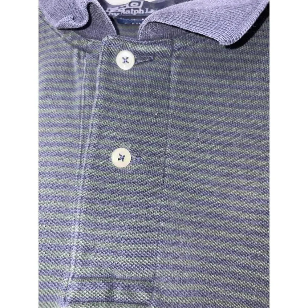 Polo Ralph Lauren Men’s Large Polo Stripes Heavy‎ Weight